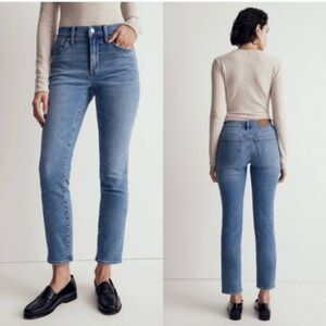 Madewell The Mid-Rise Perfect Vintage Jean Sz 31 Knowland Wash Medium Blue